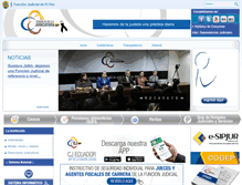Tablet Screenshot of funcionjudicial-eloro.gob.ec